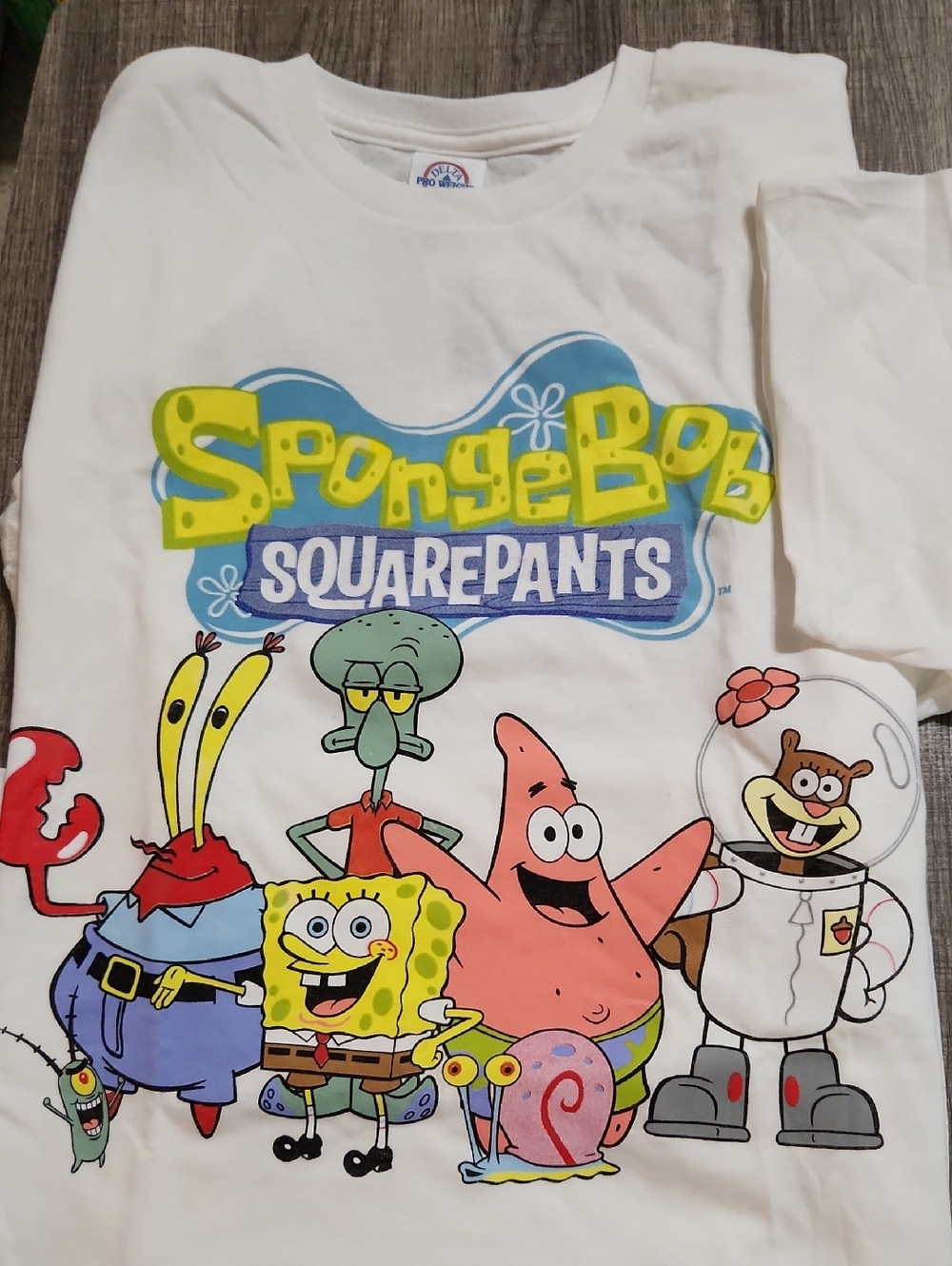 Sponge Bob Squarepants T Shirt, Size Adult Large